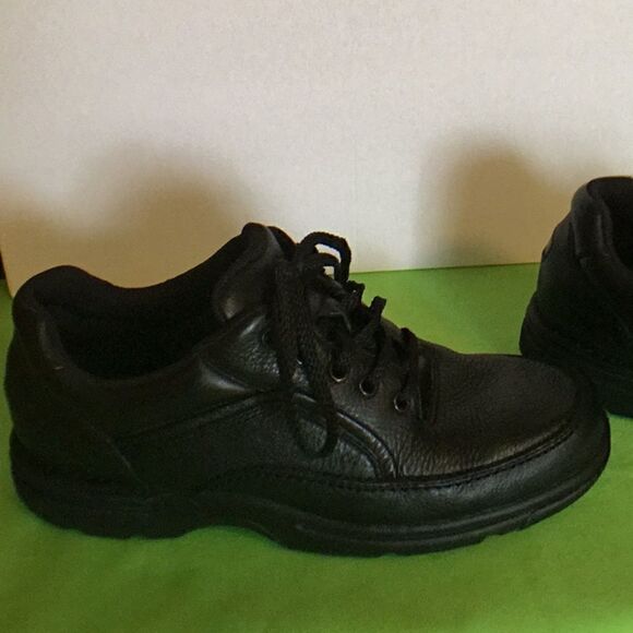 Black tie front ROCKPORT leather shoes in size 11 main image 5